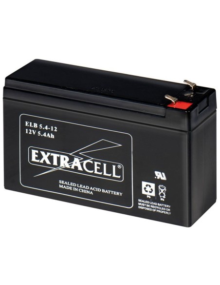 12V 5.4Ah verschlossene Bleibatterie