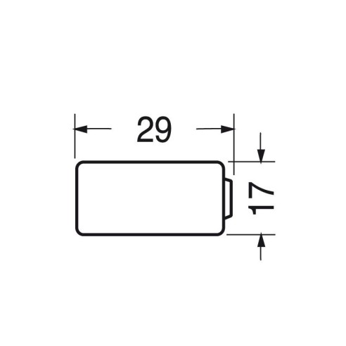 Rechargeable Ni-Cd battery 1/2A 1.2V...