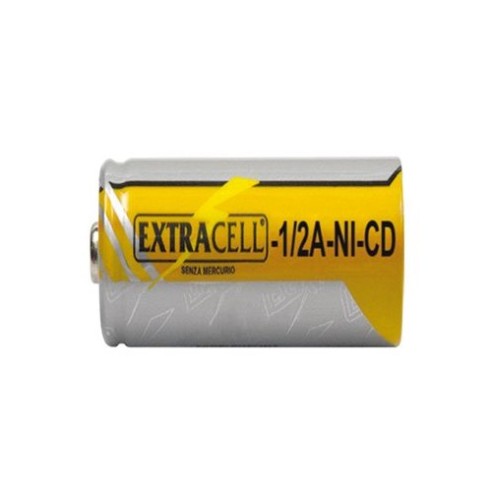 Rechargeable Ni-Cd battery 1/2A 1.2V...