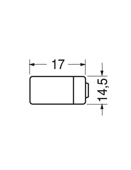 Rechargeable battery Ni-Cd 1/3AA 1.2V 180mAh