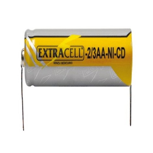 Rechargeable Ni-Cd 2/3AA 1.2V 400mAh...