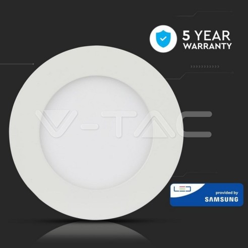 V-TAC VT-624 Panel LED redondo de 24W...