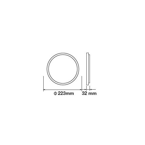 V-TAC VT-625RD Pannello LED Rotondo...