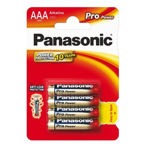 Panasonic alkaline batteries 1,5V...
