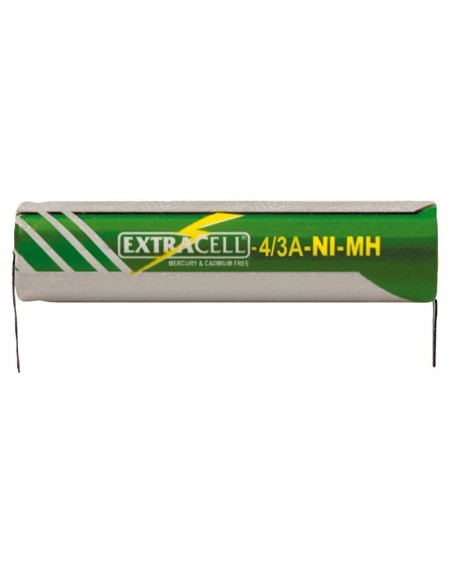 Wiederaufladbarer Ni-Mh-Akku 4/3A 1,2V 3800mAh mit Lötfahnen