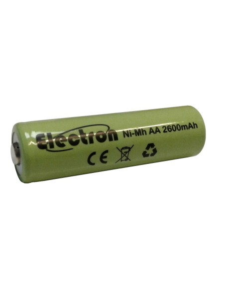 Rechargeable Ni-Mh AA battery 1.2V 2600mAh