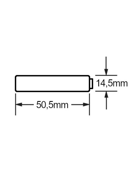 Blister da 2 batterie ricaricabili Ni-Mh stilo AA 1,2V 1300mAh Duracell "Recharge Plus"