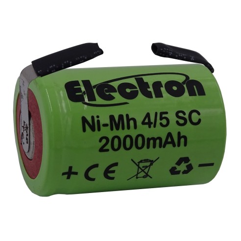 Pile rechargeable Ni-Mh 4/5SC 1,2V...