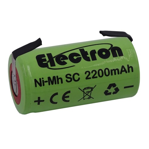 Batterie rechargeable Ni-Mh SC 1,2V...