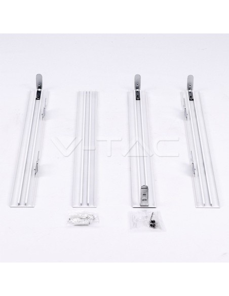 V-TAC 8157 Support de montage pour panneau LED 62x62cm Blanc