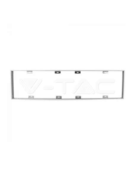 V-TAC 8158 Soporte de montaje de paneles LED 120x30cm Blanco