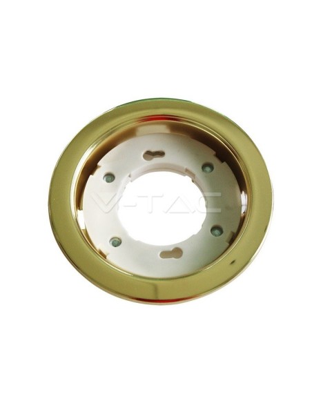 V-TAC VT-715 3676 Spot encastré à LED rond GX53 couleur or