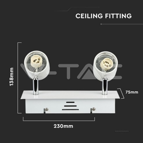 V-TAC VT-789 3618 Soporte de focos...