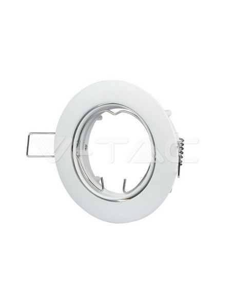 V-TAC VT-779 3587 Foco LED redondo ajustable GU10 Blanco