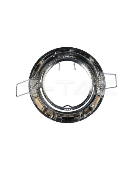 V-TAC VT-779 3589 Runder verstellbarer LED-Einbaustrahler GU10 Chrom Farbe