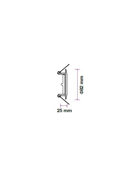 V-TAC VT-779 3588 Round Adjustable Recessed LED Spotlight GU10 Satin Nickel Colour