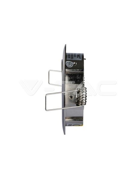 V-TAC VT-779 3588 Round Adjustable Recessed LED Spotlight GU10 Satin Nickel Colour