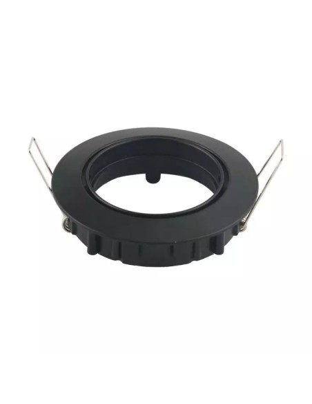 V-TAC VT-779 8955 Runder verstellbarer LED-Einbaustrahler GU10 Farbe Schwarz