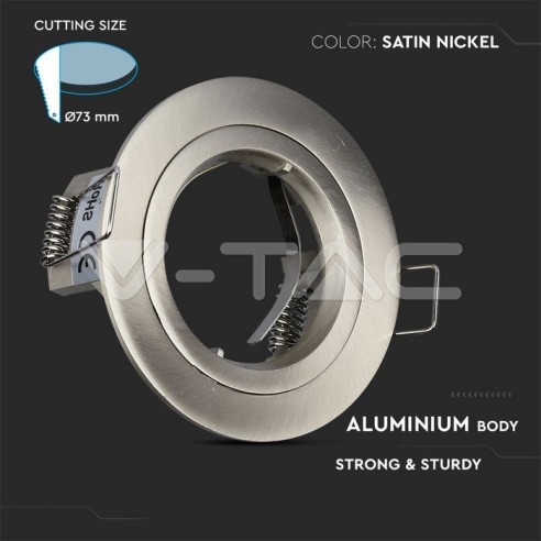 V-TAC VT-774 3643 Round Recessed LED...