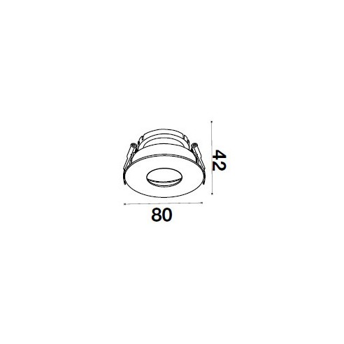 V-TAC VT-873 3160 Runder GU10...