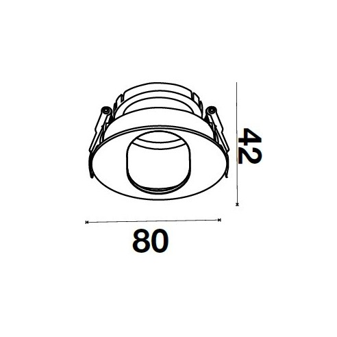V-TAC VT-874 3162 Round Adjustable...