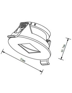 V-TAC VT-883 8598 Round... 2