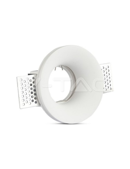 V-TAC VT-859 3697 Ronde LED Inbouwspot GU10 Gipskorf Wit
