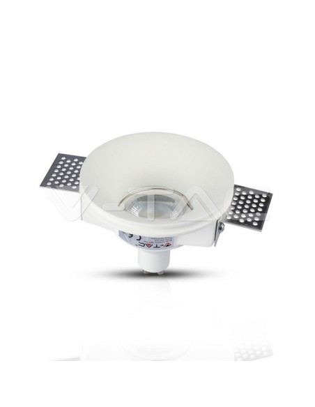V-TAC VT-859 3697 Ronde LED Inbouwspot GU10 Gipskorf Wit
