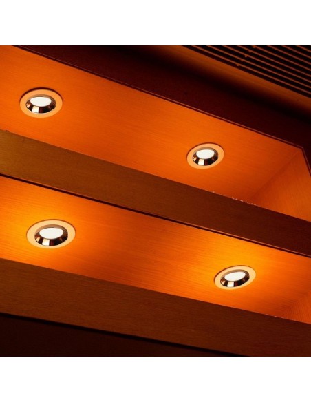 V-TAC VT-862 3123 Ronde LED Inbouwspot GU10 Wit Gips Body en Roségoud Metaal Binnenkant
