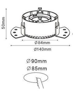 V-TAC VT-889 8879 Round... 2