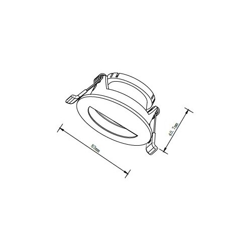 V-TAC VT-884 8608 Round Recessed LED...
