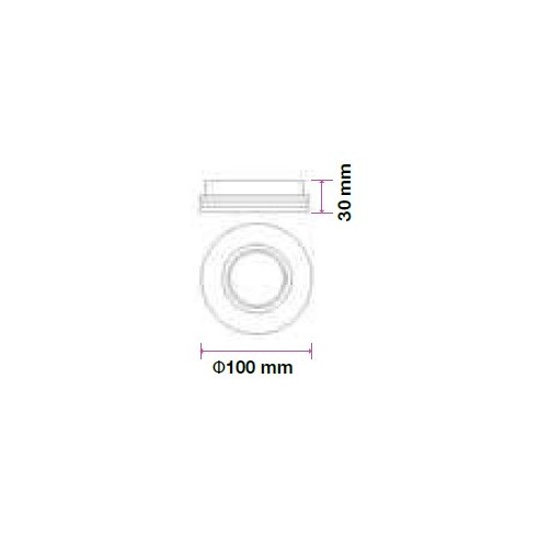 V-TAC VT-771 3652 Foco LED redondo...