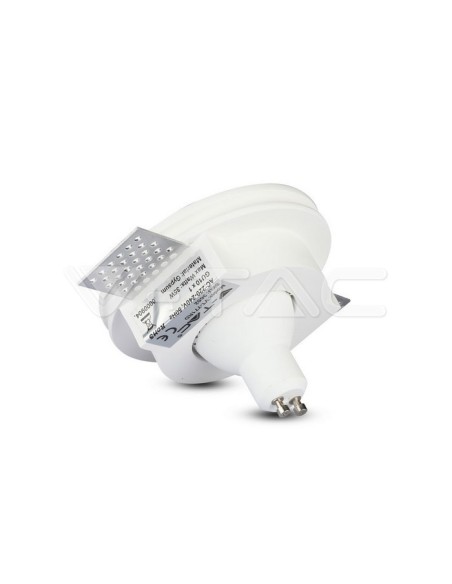 V-TAC VT-771 3652 Ronde LED Inbouwspot GU10 Gipskorf Wit