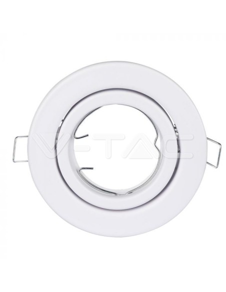V-TAC VT-7227 3469 LED-Rundeinbaustrahler GU10 Weiß