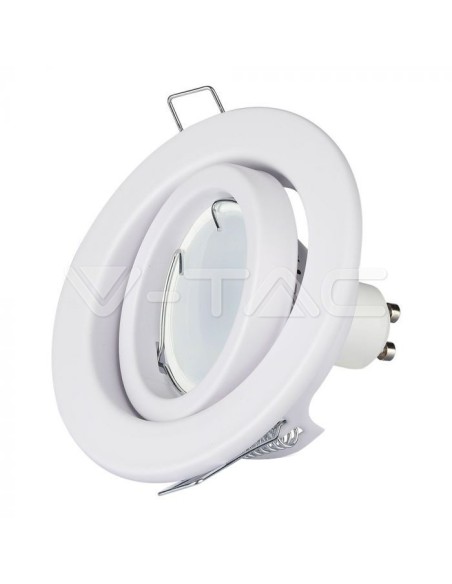 V-TAC VT-7227 3469 LED-Rundeinbaustrahler GU10 Weiß