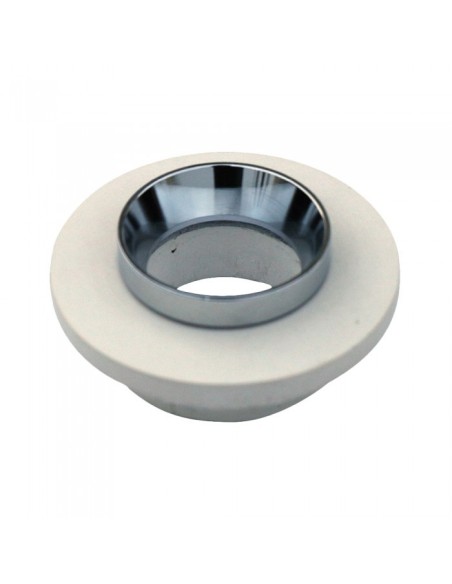 V-TAC VT-862 3126 Round recessed LED spotlight GU10 White Concrete Body and Chrome Metal Interior
