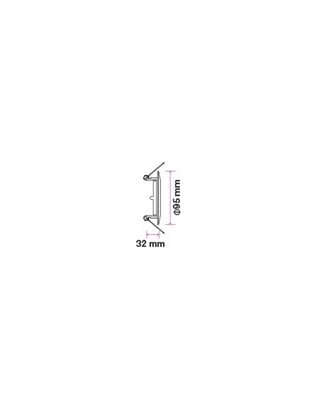 V-TAC VT-775 3647 Runder verstellbarer LED-Einbaustrahler GU10 Farbe Grau