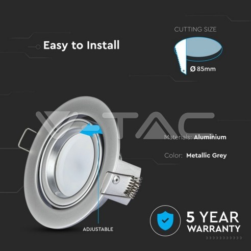 V-TAC VT-775 3647 Spot encastré rond...