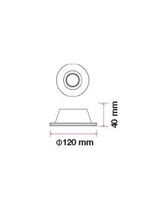 V-TAC VT-776 3640 Round... 2