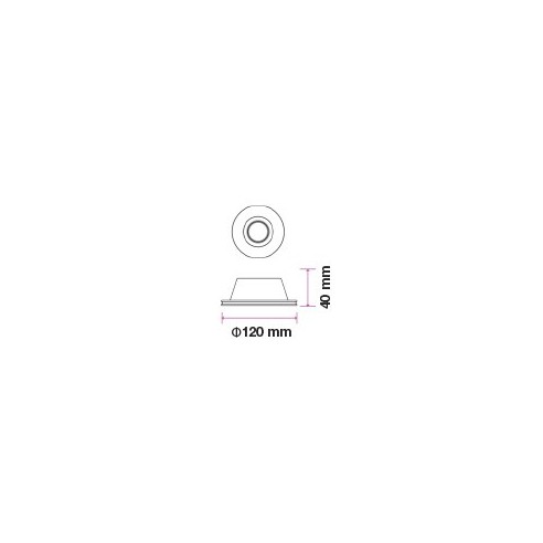 V-TAC VT-776 3640 Runder...