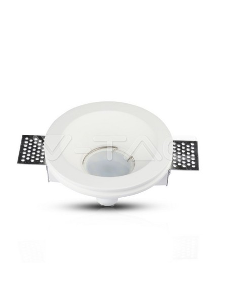 V-TAC VT-776 3640 Ronde LED Inbouwspot GU10 Gipskorf Wit