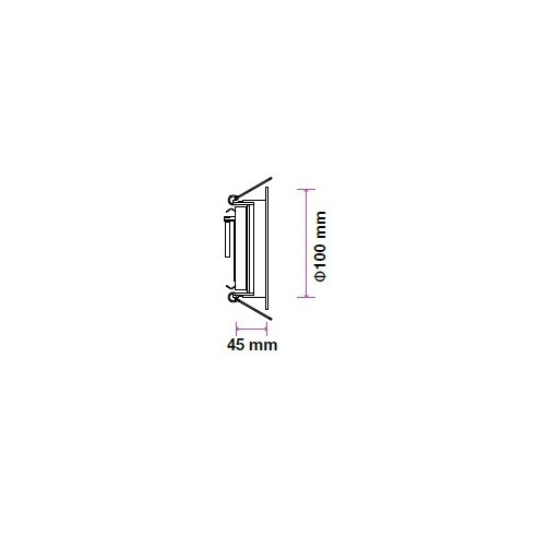 V-TAC VT-781 3595 LED Recessed Round...