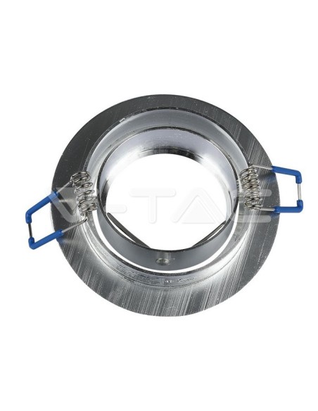 V-TAC VT-782 3600 Geborsteld Aluminium Ronde GU10 Inbouw LED Spotlight