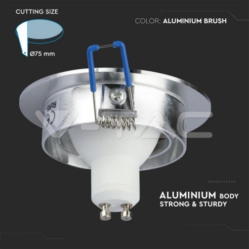 V-TAC VT-782 3600 Brushed Aluminium...
