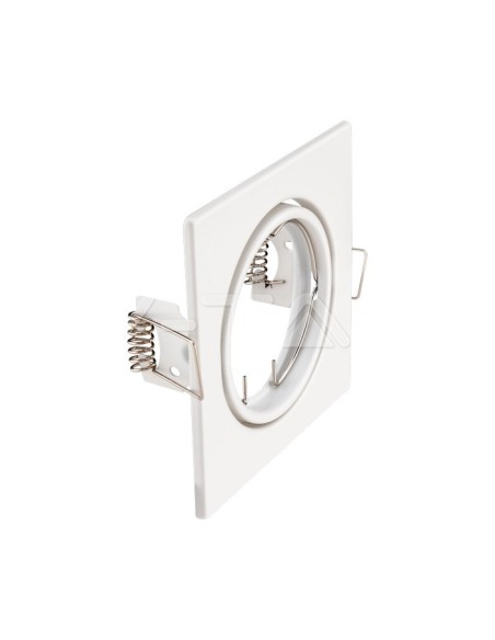 V-TAC VT-817 8941 Packung mit 2 x GU10 quadratischen verstellbaren LED-Einbaustrahlern weiß