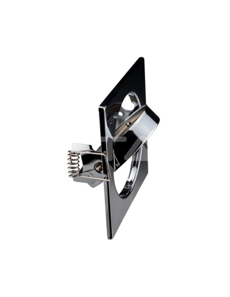 V-TAC VT-817 8943 2er-Pack verstellbare LED-Strahlerhalterungen quadratisch GU10 Chromausführung