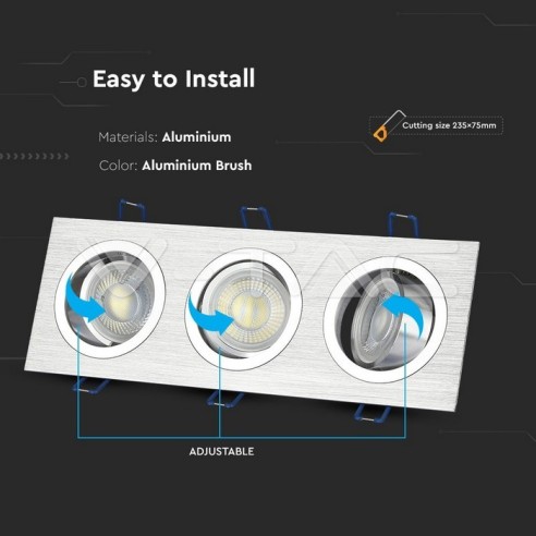 V-TAC VT-784 3610 Foco LED...