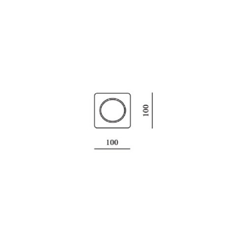 V-TAC VT-862 3122 Square recessed LED...