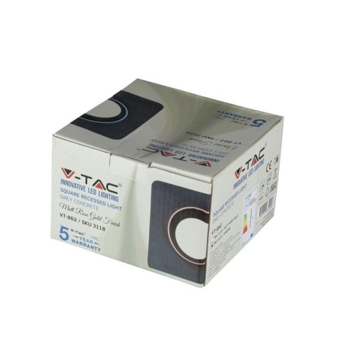 V-TAC VT-862 3120 Vierkante LED...
