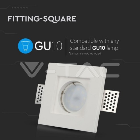 V-TAC VT-765 3651 Square Recessed LED...